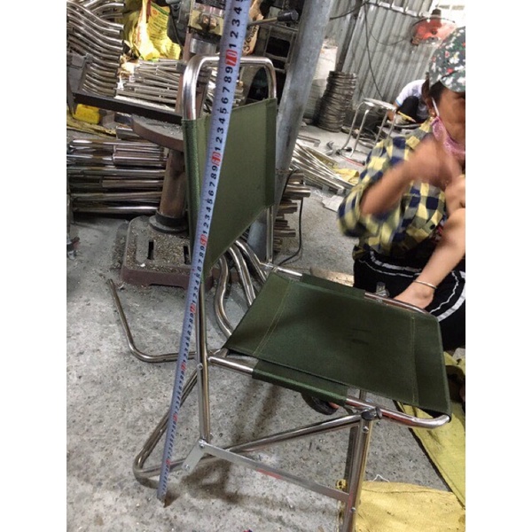 Ghế dù trà chanh đủ màu sắc bền đẹp