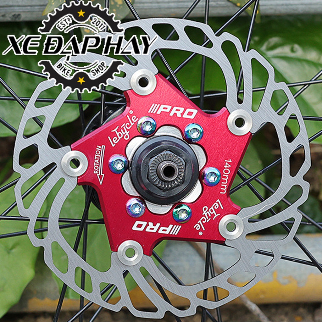 Đĩa Phanh Xe Đạp Đua 140mm | Đĩa Phanh Đế Tản Nhiệt | Dĩa Thắng