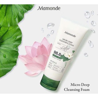 Sữa Rửa Mặt Mamonde Micro Deep Cleansing Foam 150ML dành cho da dầu, mụn đầu đen