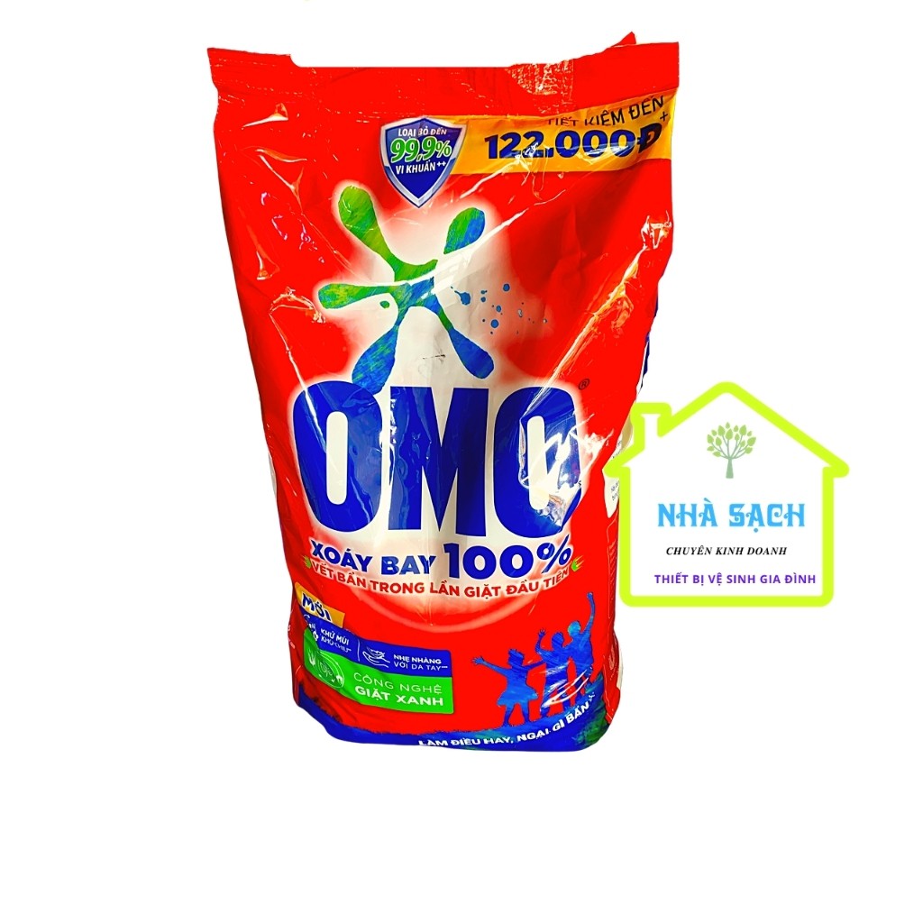 Bột Giặt OMO Giặt Cực Sạch , Tiết Kiệm Tối Đa