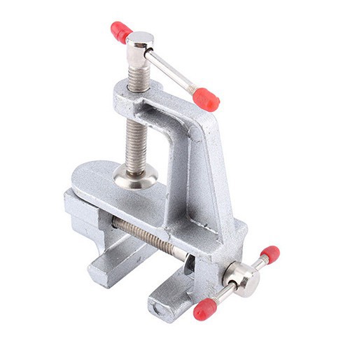 Kẹp ê tô mini kích thước 3.5 inch được làm từ nhôm , dùng làm nữ trang