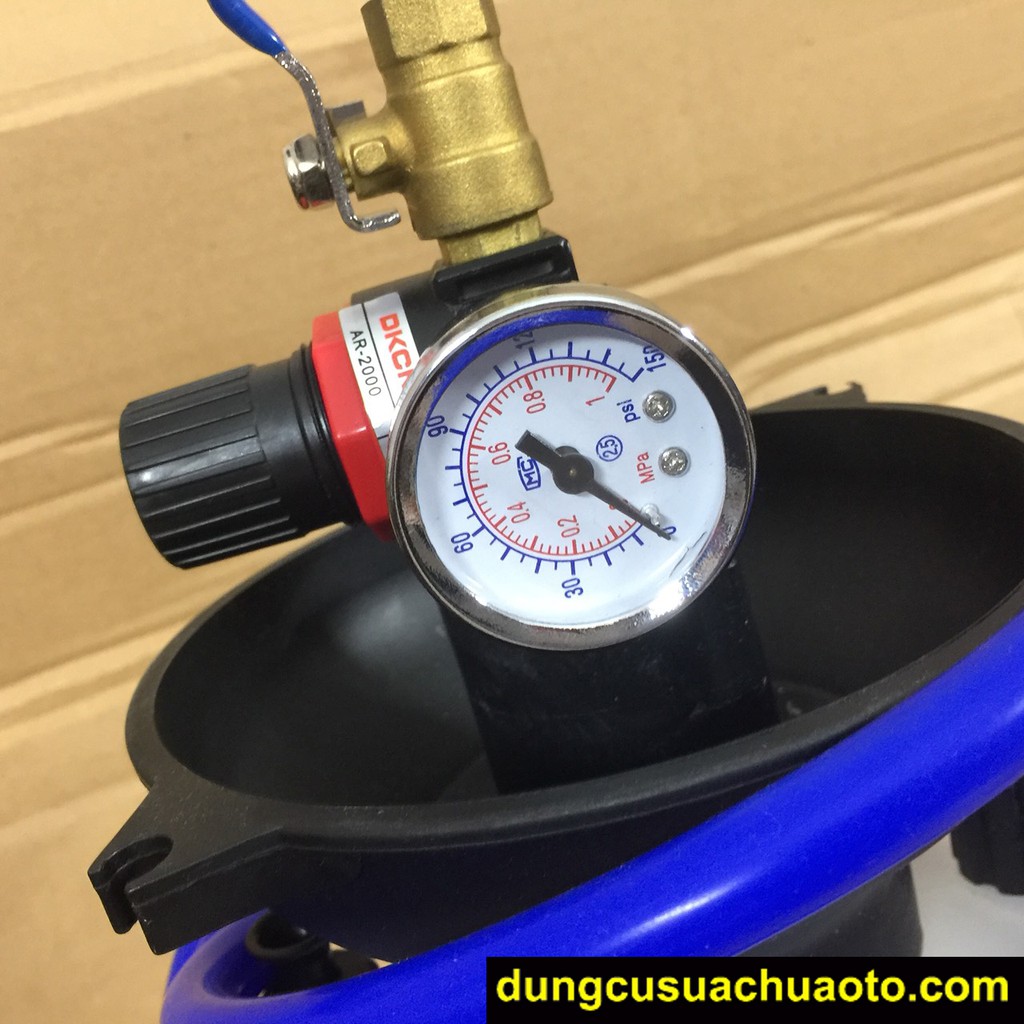 Bình bơm dầu cầu, bơm dầu hộp số tự động bằng khí nén VT - 0612