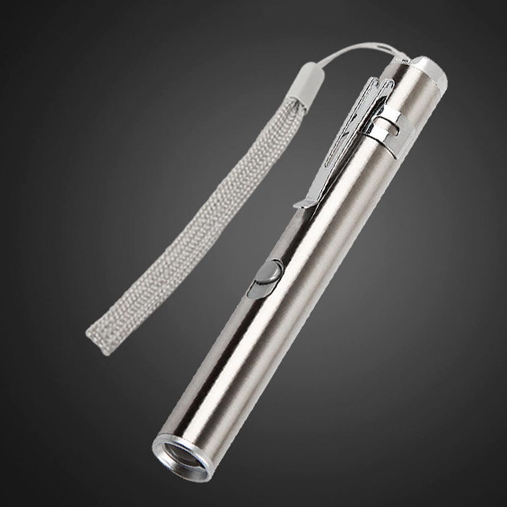 Đèn Pin LED UV Hình Cây Bút / Mặt Trăng Tròn Hồng Ngoại Sạc USB 3 Trong 1