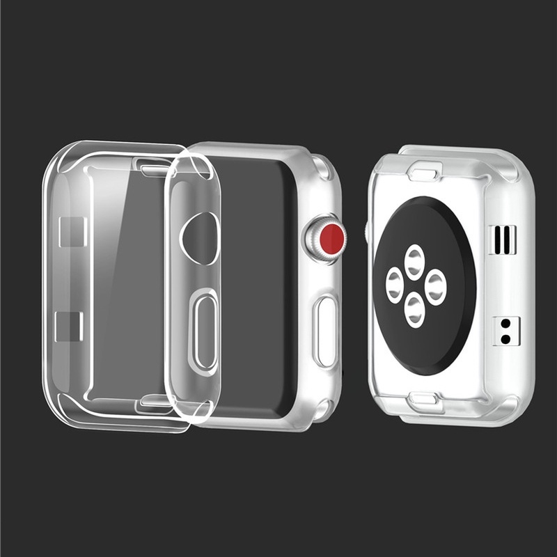 Ốp bảo vệ mặt đồng hồ thông minh thích hợp cho apple watch se 6 5 4 3 2 1 38mm 42mm 44mm 40mm
