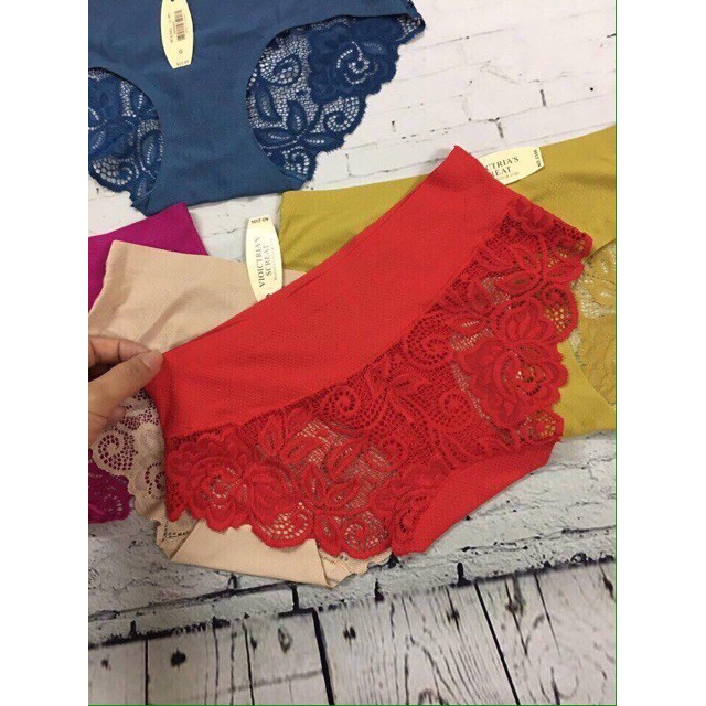 Combo 5 quần đúc thông hơi phối ren 1534 [BI &amp; CI]