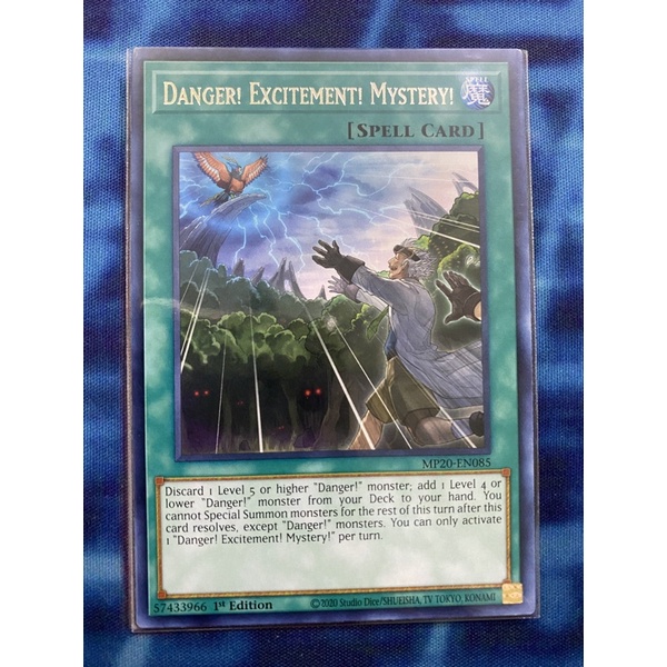 Thẻ bài DangerExcitementMystery MP20