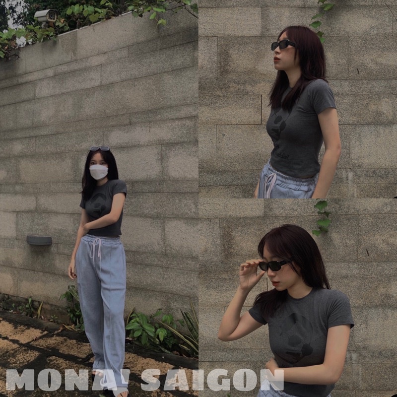 Áo thun baby tee ôm MONÁ - QUEEN