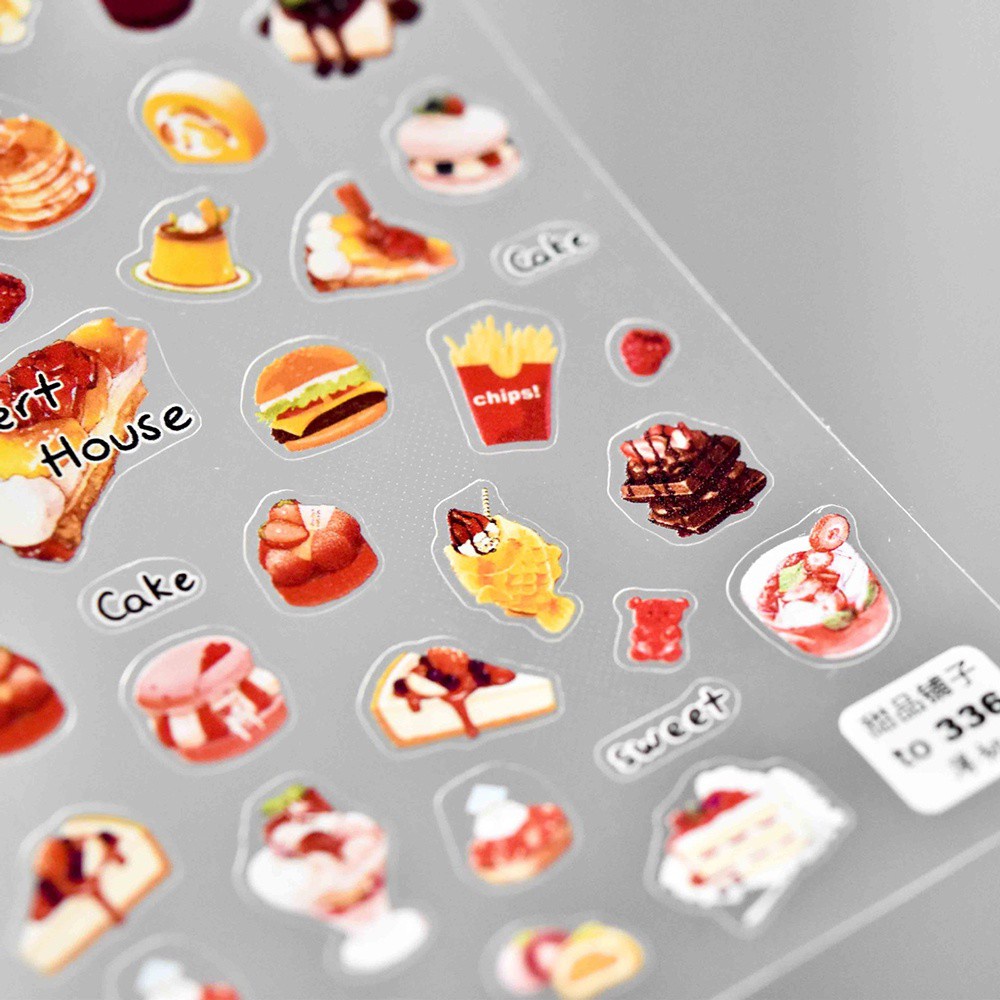 Nhãn Dán Móng Tay 5d Siêu Mỏng Tự Dính Hình Thú Dễ Thương Phong Cách Nhật Bản