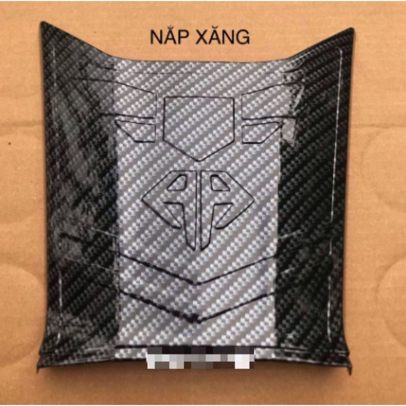 ốp nắp xăng AB ( airblade) 2020 cacbon