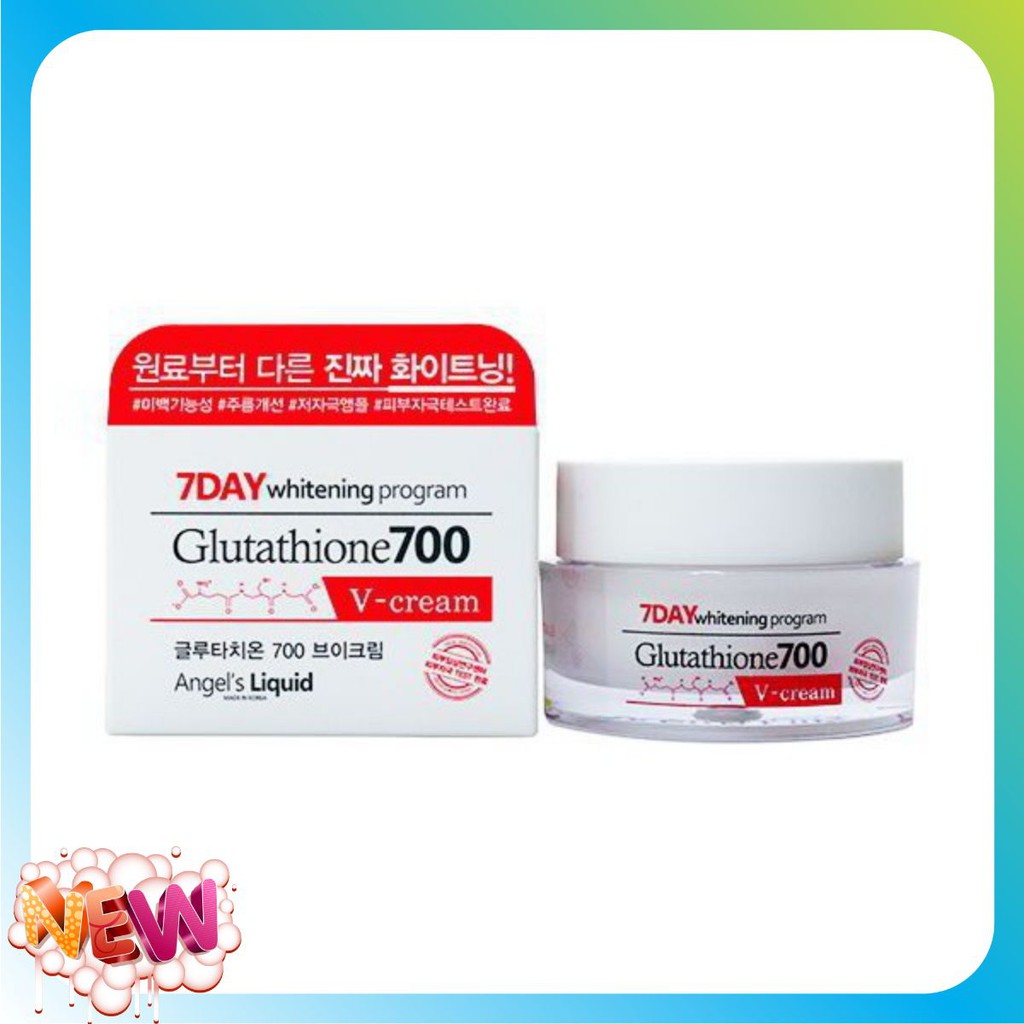Kem Dưỡng Trắng Da 7Day Whitening Program Glutathione 700 V-Cream 50G