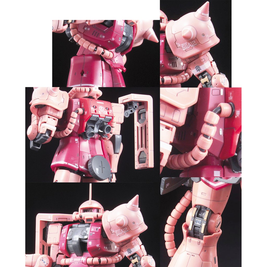 Mô Hình Gundam Bandai RG 02 Char's Zaku II [GDB] [BRG]