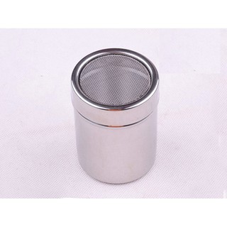 Lọ rắc bột cacao, matcha - inox