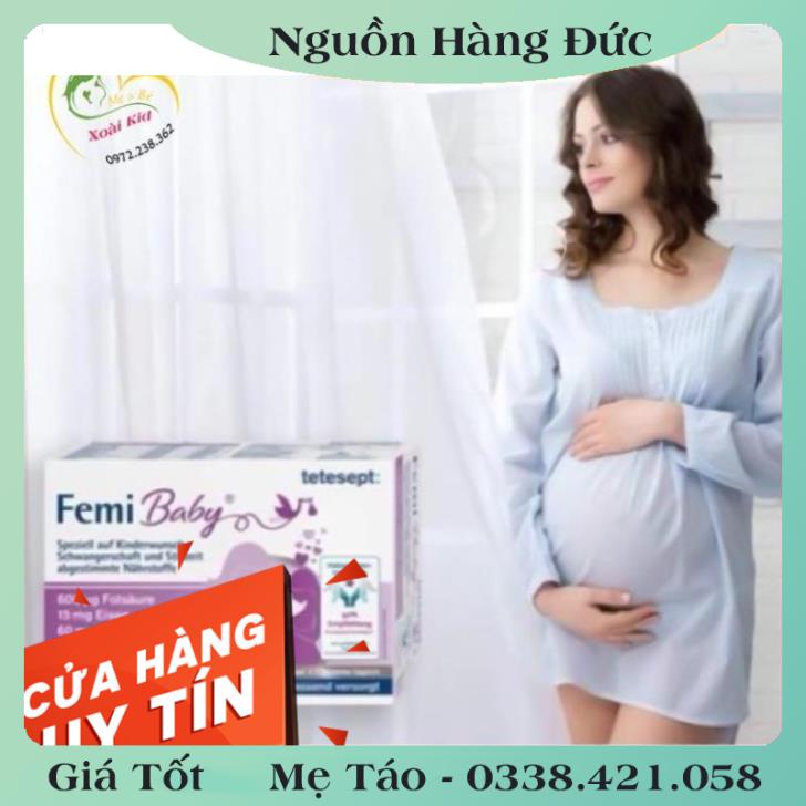 [auth] Vitamin tổng hợp cho mẹ bầu và sau sinh Femibaby của Đức [Hot]