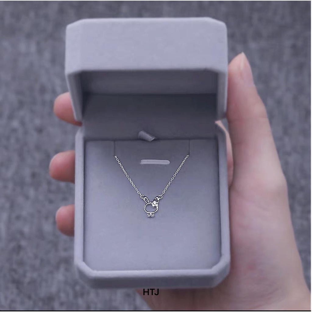 Dây chuyền thỏ bạc ta dễ thương