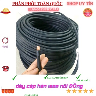 5m dây hàn lõi đồng vỏ cao su mềm chống gập siêu bền
