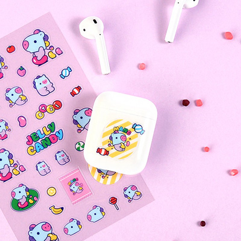 Sticker Trang Trí Hình Bt21 Xinh Xắn Đáng Yêu