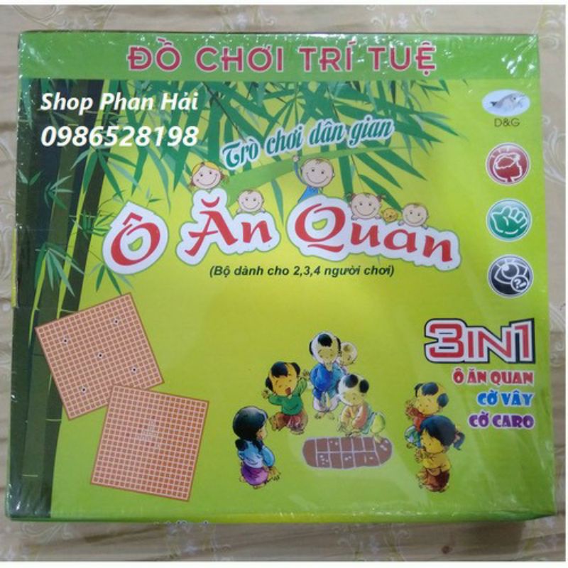 TRÒ Ô ĂN QUAN, TRÒ CHƠI DÂN GIAN PHÁT TRIỂN TRÍ TUỆ CHO BÉ