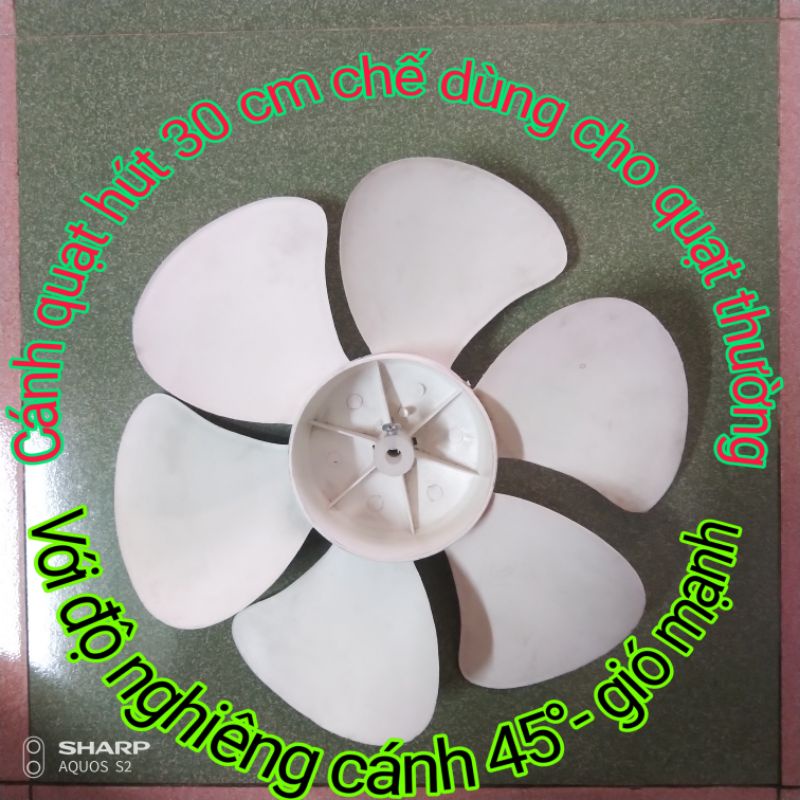 Được chế từ cánh quạt hút thành cánh quạt thổi,sử dụng thay thế như các cánh bình cho các loại quạt trên thị trường