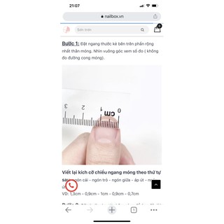 móng nail box thiết kế