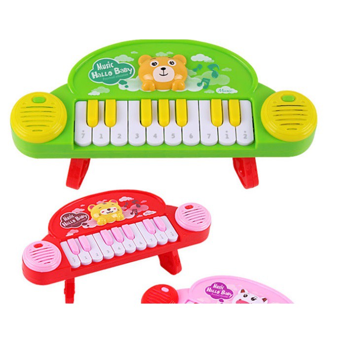 Đàn piano họa tiết động vật cho bé đẹp bền