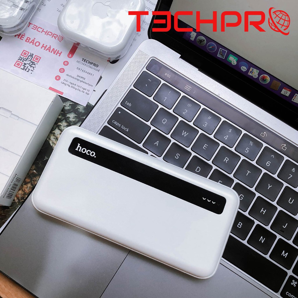 Sạc pin dự phòng Hoco 10000mAh J75 sạc nhanh - Techpro