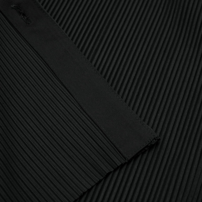 Áo sơmi xếp ly 21ST URBAN Black Comfy Pleated Shirt