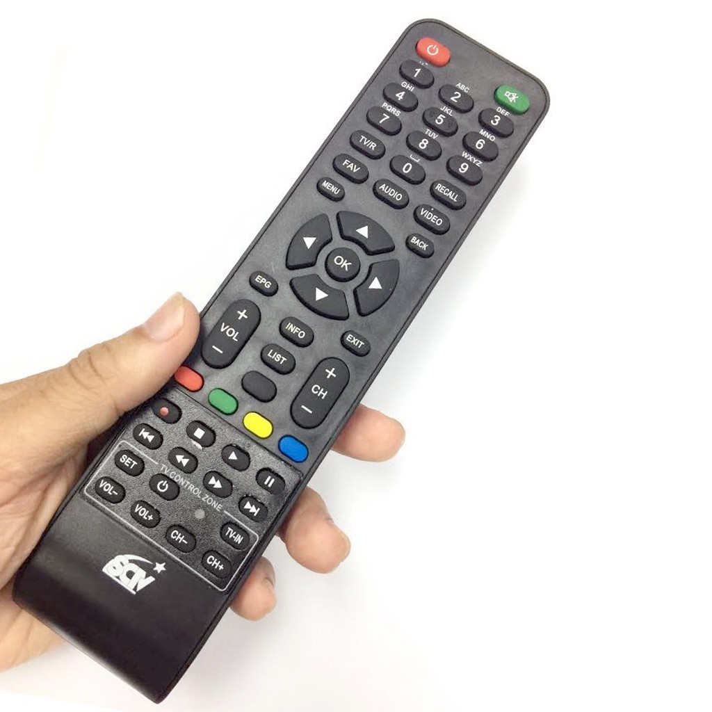 Điều khiển SCTV cho đầu kỹ thuật số TvBox