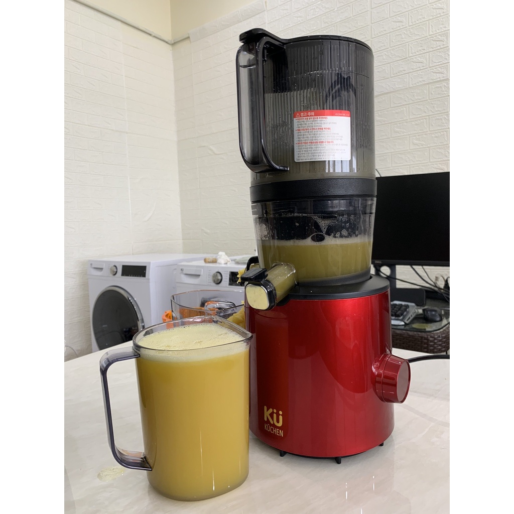 Máy ép chậm KUCHEN KU-1206 Hàn Quốc - công suất 200W - Dung tích cối 500ml - Ép nguyên trái cây rau củ - Bảo hành 10 năm