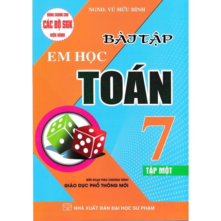 Sách Tham Khảo - Combo Em Học Toán + Bài Tập Em Học Toán Lớp 7