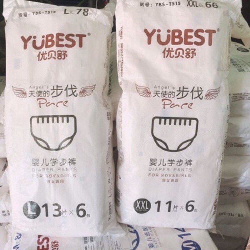 Tã/Bỉm Yubest, Tã Dán/Quần  đủ Size S45-M42-L39-XL36-XXL33