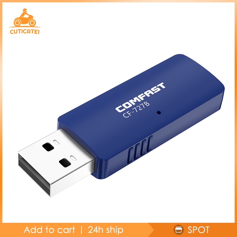 USB WiFi Bluetooth 4.2 không dây có khe cắm thẻ mạng cho Laptop PC | BigBuy360 - bigbuy360.vn