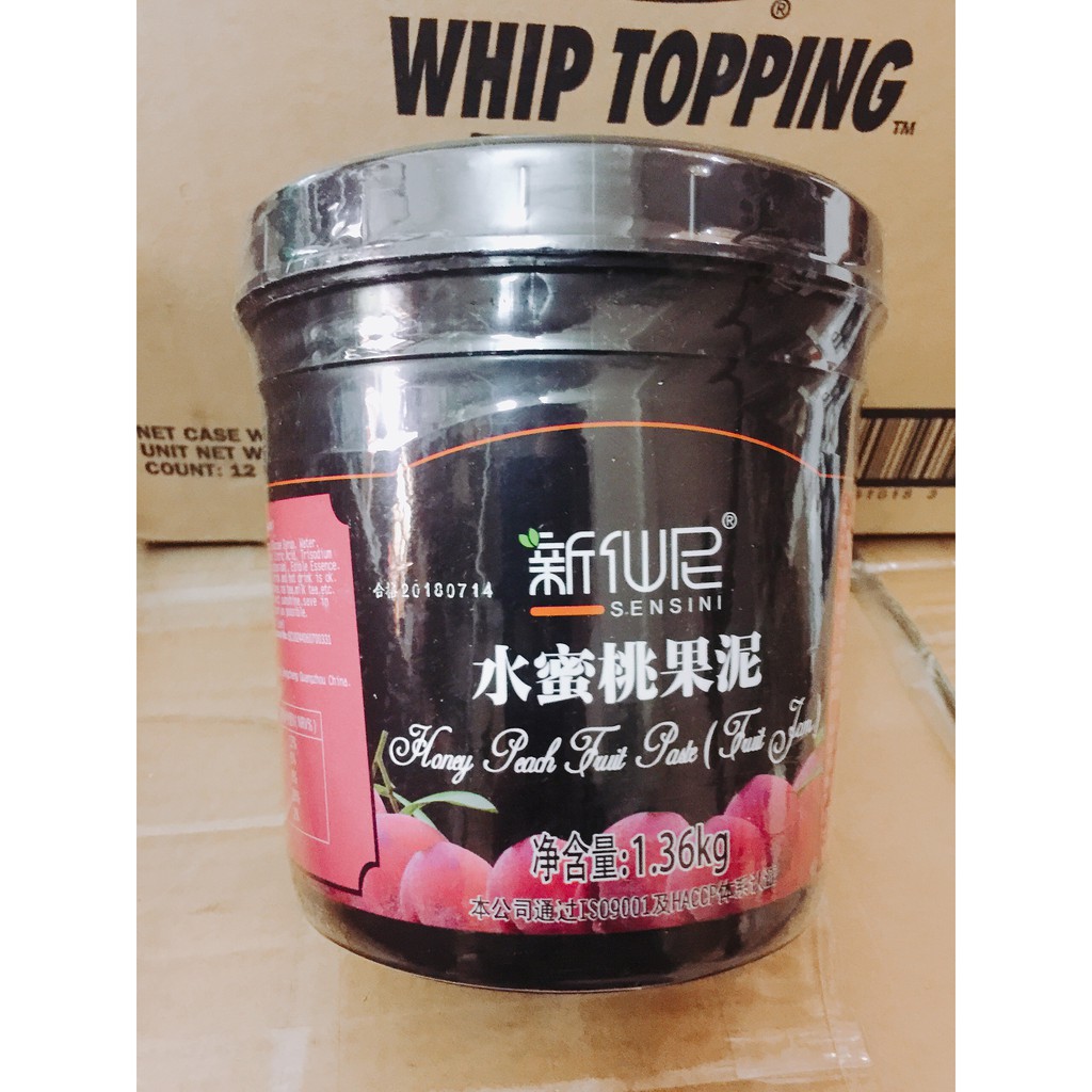 Sauce Đào SENSINI hũ 1,36kg