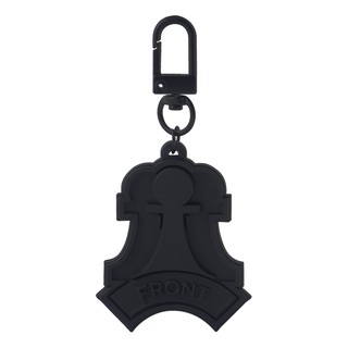 FRONT The Bishop Keychain D421 - BLACK ♟ Móc chìa khoá FRONT nhựa PVC cao cấp (Móc khoá sơn tĩnh điện màu đen)