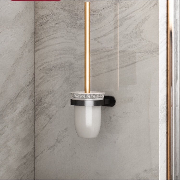 [ Dán Hoặc Khoan ] Kệ để đồ dùng gắn tường MEIDOO thiết kế màu vàng đen sang trọng cho phòng tắm - Giá Để khăn phòng tắm | BigBuy360 - bigbuy360.vn
