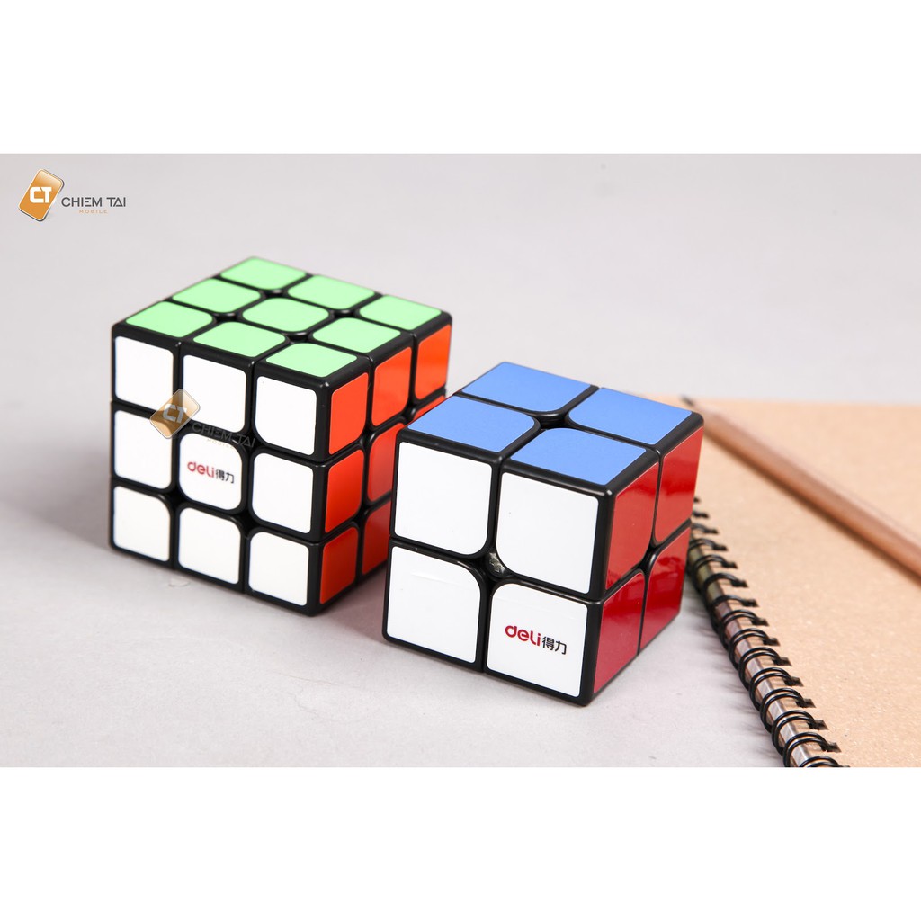 Bộ 2 Rubik vuông Deli_chọn ngẫu nhiên