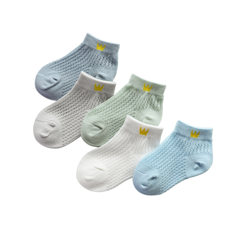 Vớ Cotton Mỏng Xinh Xắn Cho Bé