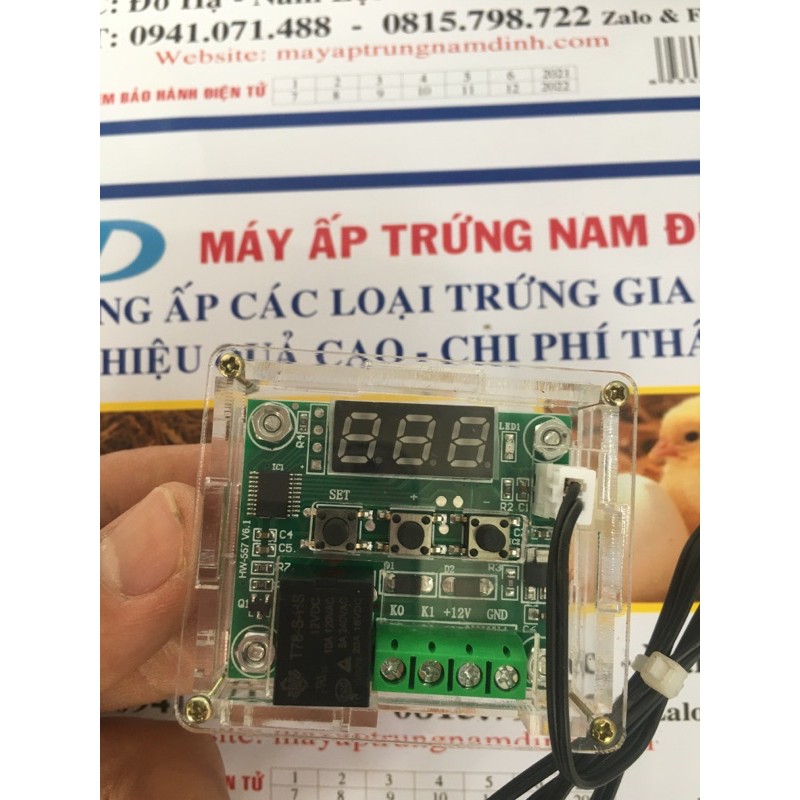 Combo chế máy ấp trứng hàng công ty