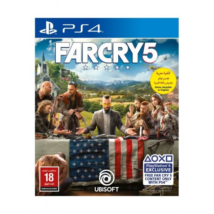 Đĩa Game Farcry 5 Cho Máy Game Playstation 4 Hệ Asia Mới 100% Nguyên Seal