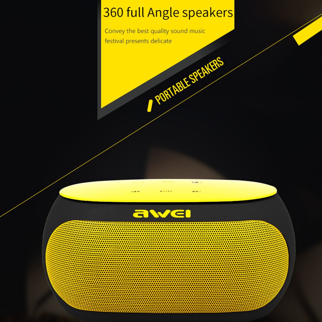 Loa Bluetooth Awei Y200 Mini Hỗ Trợ Đọc Thẻ Nhớ Tiện Dụng