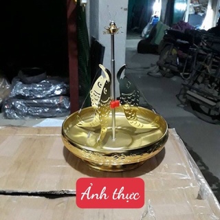 khay đốt nhang khoanh