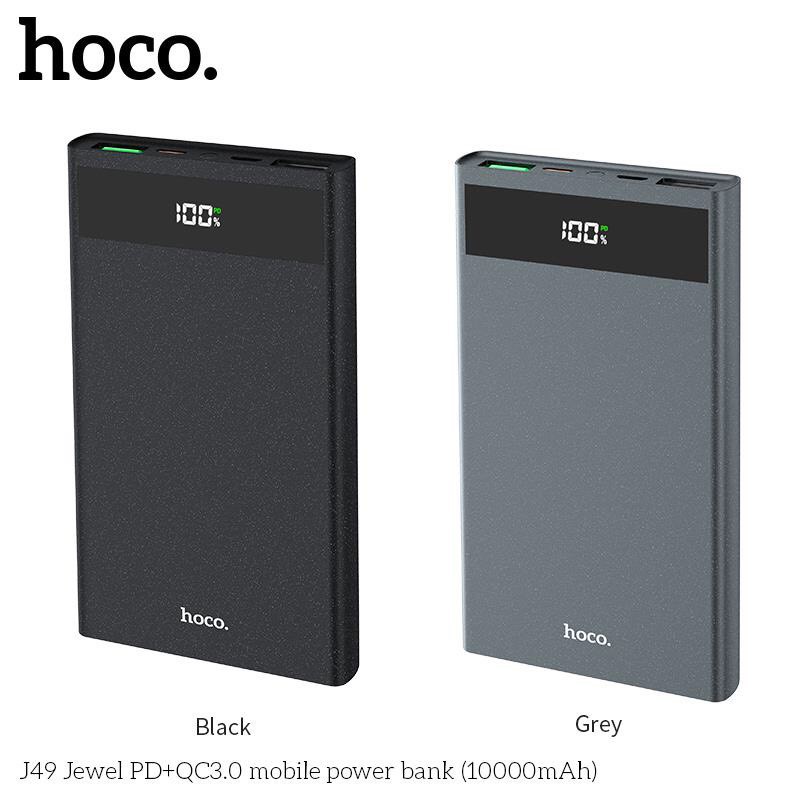 Sạc Dự Phòng Hoco J49 Hỗ trợ sạc nhanh QC3.0 - 10.000 mAh