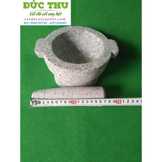 CỐI CHÀY ĐÁ NGUYÊN KHỐI 16CM
