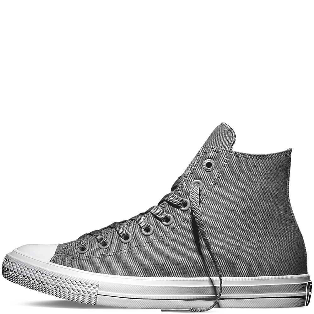 Giày AllStar Chuck II Cổ Cao Nam Xám Nhạt | BigBuy360 - bigbuy360.vn