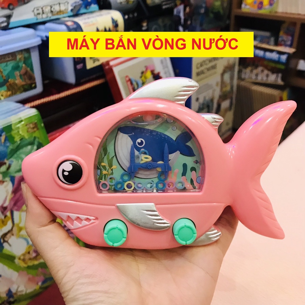 Đồ chơi trẻ em máy bắn vòng nước vui nhộn mẫu mới (giao màu ngẫu nhiên) cho bé giải trí, quà tặng sinh nhật
