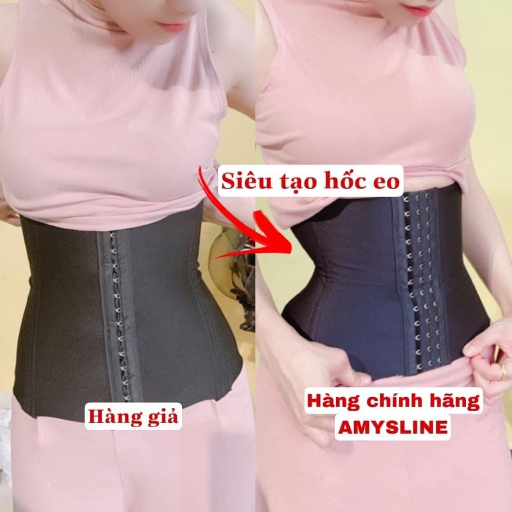 Đai Gen Siết Eo AMY SLINE, Siết Eo, Nịt Bụng Giảm Mỡ Hiệu Quả, Mang Lại Đường Cong Cơ Thể
