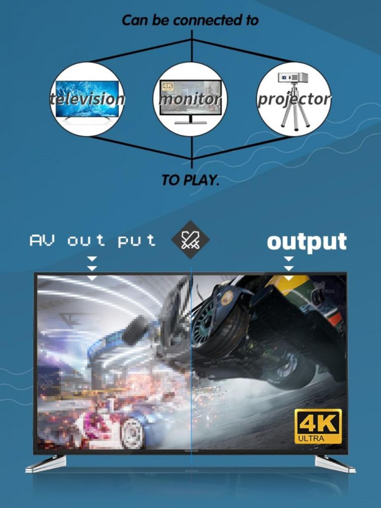 Bộ Máy Chơi Game 800 GAME NES 4K ĐIều Khiển Bằng Thao Tác Tay Không Dây Chất Lượng Cao 2.4g