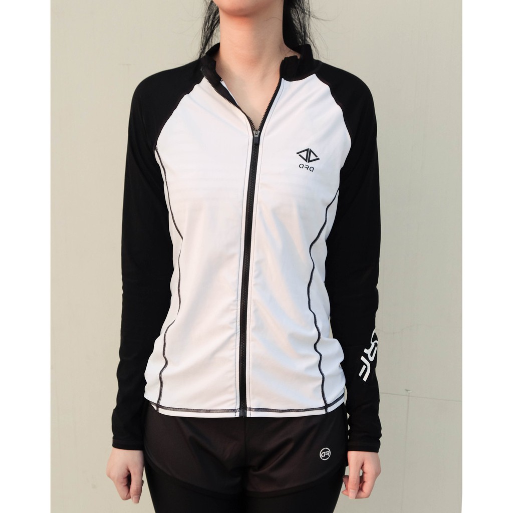 Áo khoác bơi dài tay [ẢNH THẬT] áo bơi dài tay nữ Hàn Quốc chống nắng co giãn cực tốt, mặc siêu thoải mái (52 - 65kg) | BigBuy360 - bigbuy360.vn