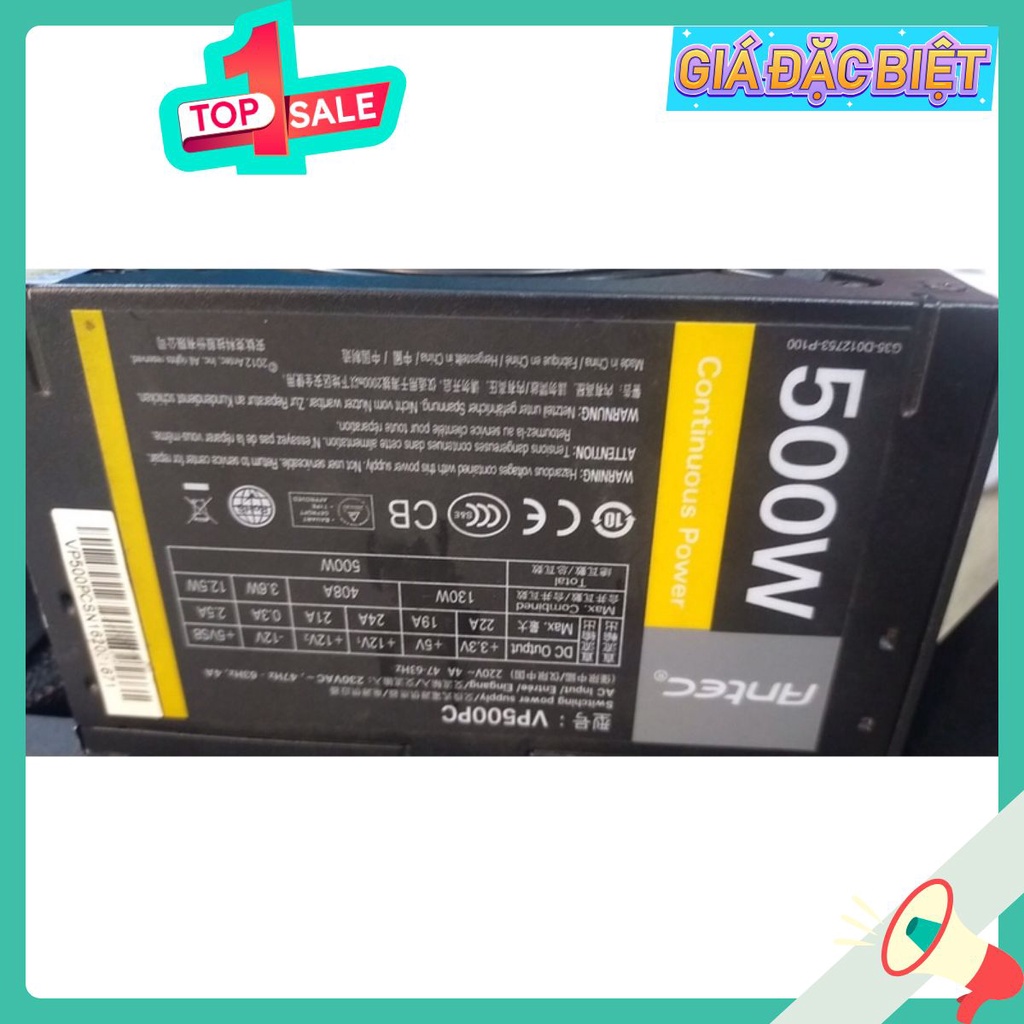 HCM Nguồn máy tính Antec 500w cũ