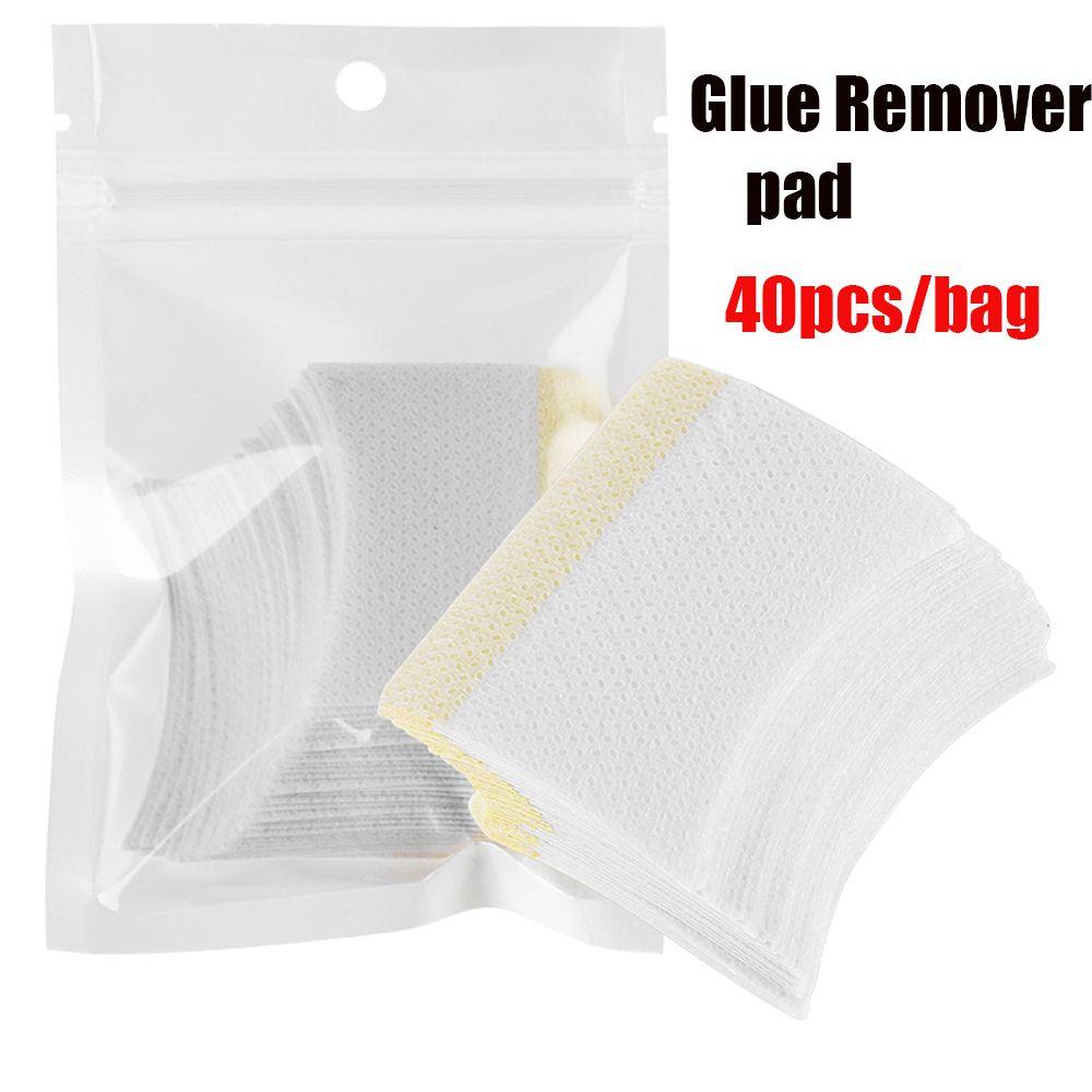 HS Set 40 Miếng Bông Cotton Hỗ Trợ Nối Mi Giả Tiện Lợi