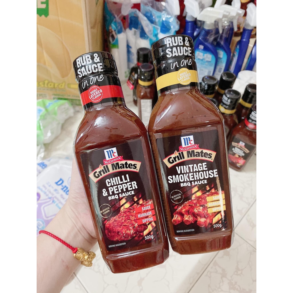 Sốt ướp BBQ GRILL MATES Thái Lan